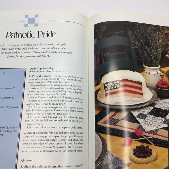 Oxmoor House Small Quilts The Vanessa-Ann Collection Patterns Designs Hardbound - Picture 6 of 11